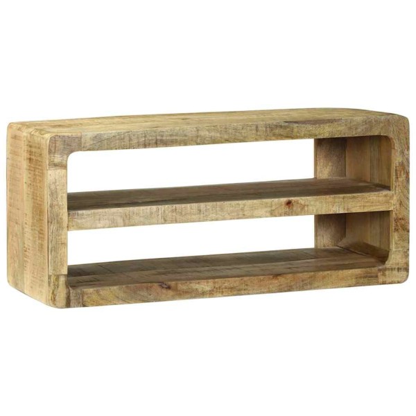 TV cabinet 80 x 32 x 36 cm Solid mango wood