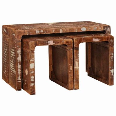 Glued table 3 pcs Brown...