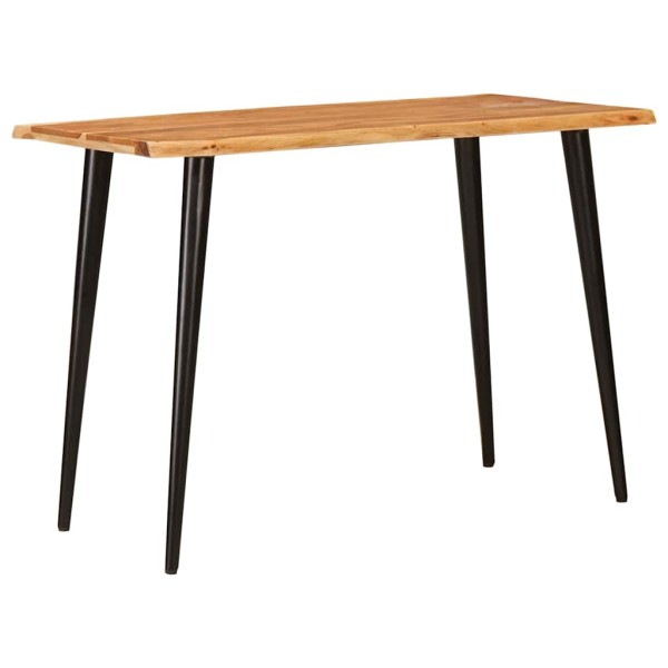 Dining tables Brown and black 110 x 55 x 78 cm