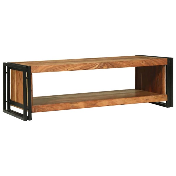 Coffee table Brown 120 x 50 x 38 cm Solid acacia wood