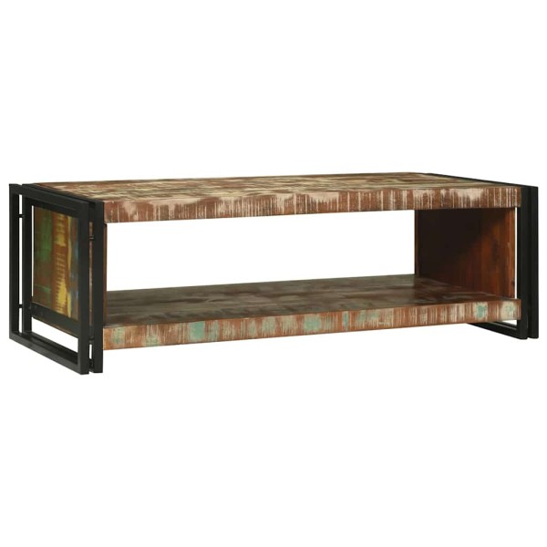 Coffee table 120 x 50 x 38 cm Solid reclaimed wood