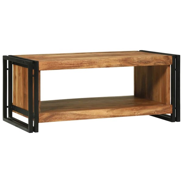 Coffee table Brown 90 x 50 x 38 cm Solid acacia wood