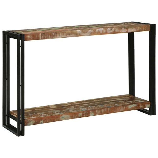 Console table 120 x 33 x 75 cm Solid reclaimed wood