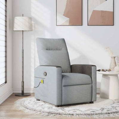 Reclining massage chair,...