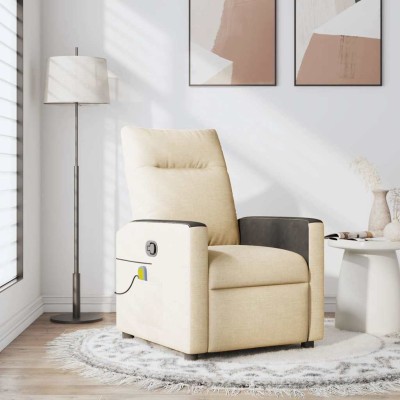 Reclining massage chair,...