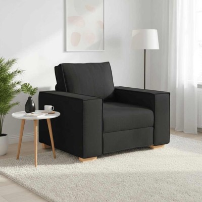 Sofa-kėdė, juoda, 100x78x84...