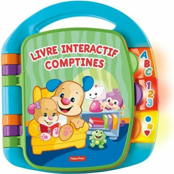 Mazuļu rotaļlieta Fisher-Price Interactive Book Nursery Rhymes Puppy