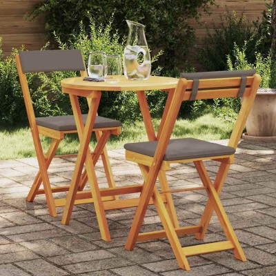 Garden dining set with...