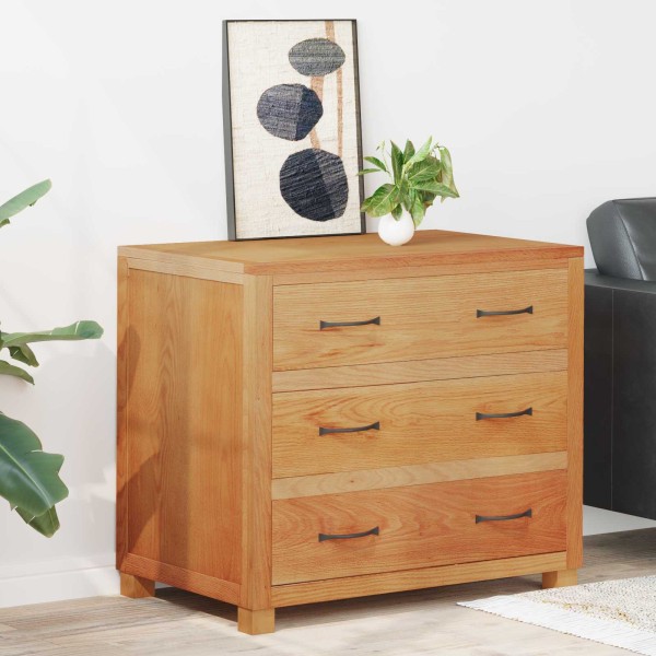Cabinet with drawers with drawers Brown Treated wood