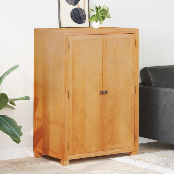 Cabinet with storage with doors Brown Treated wood
