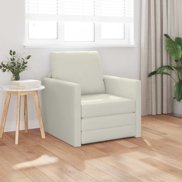 Sofa lova Kreminė 74 x 77 x 81 cm Aksomas