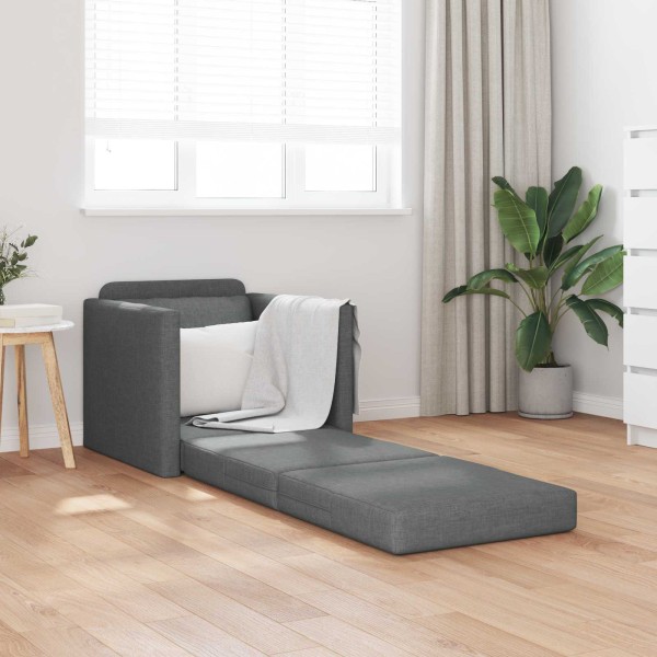 Sofa lova 60cm Tamsiai pilka audinys