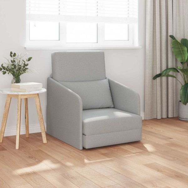 Sofa lova Debesų pilka 65 x 80 x 83 cm audinys