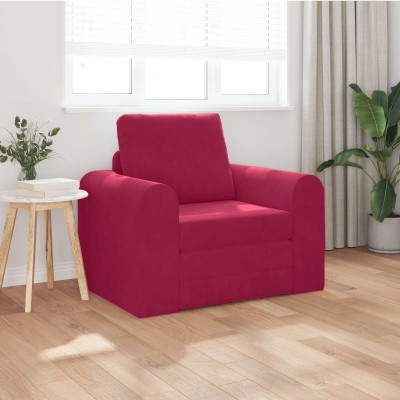 Sofa bed Wine red 98 x 71 x...