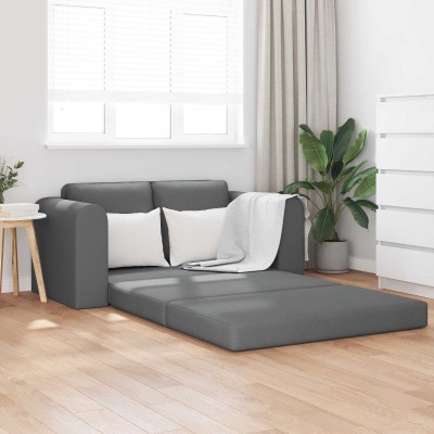 Sofa bed 60cm Dark gray fabric