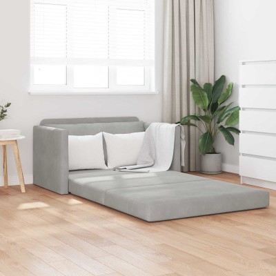 Sofa bed Light gray 124 x...