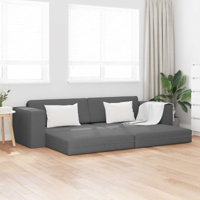 Sofa bed Dark gray fabric...