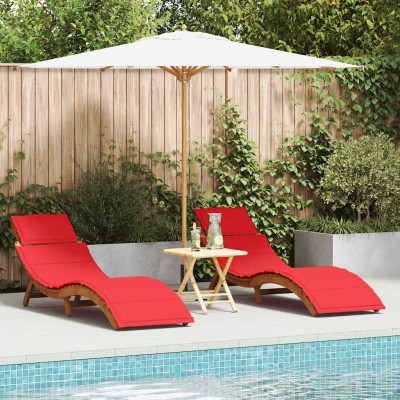 Sun lounger with pillow 2...