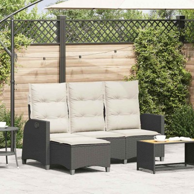 Reclining garden sofa with...