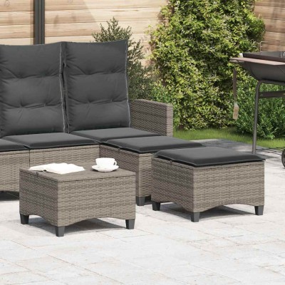 garden stools with cushions...