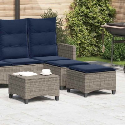 garden stools with cushions...