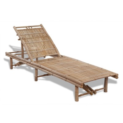Sunbed, bamboo