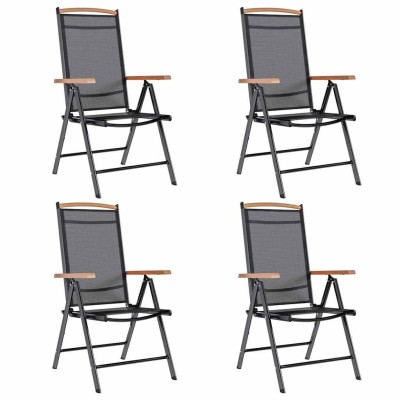 Folding garden chairs, 4...
