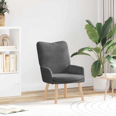 armchair Dark gray fabric...