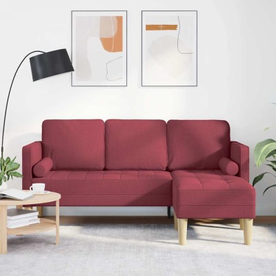 Sofa set with pillow Wine...