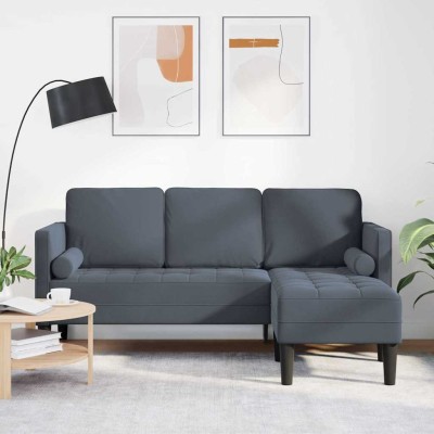 Sofa set with pillow Dark...