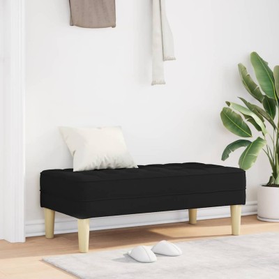 bench with pillow Black...