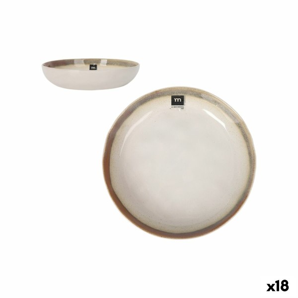 Duboki Tanjur Inde Fustam ø 21 x 4 cm (18 Ühikut)