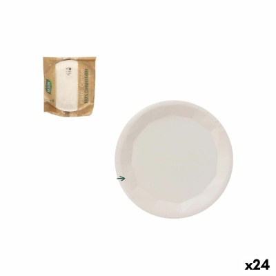 Plate set Algon White 10...