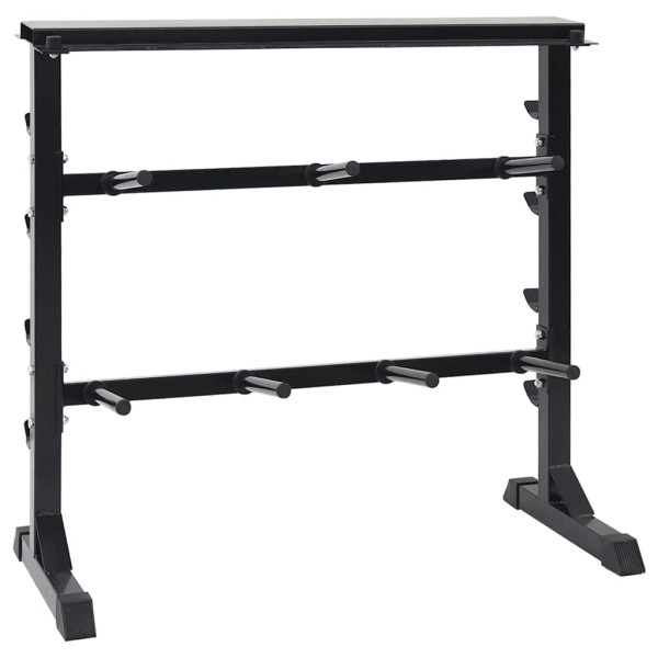 Dumbbell rack Black 99 x 45 x 95.5 cm