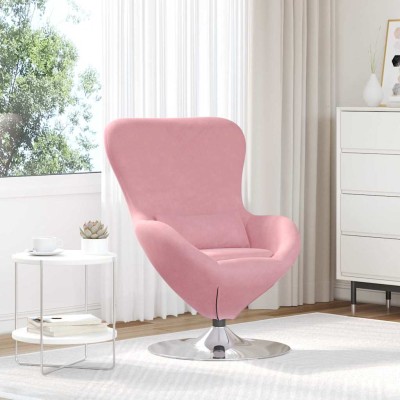 Egg-shaped armchair Pink...