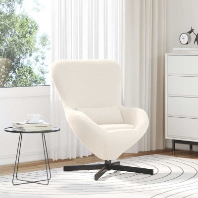 Egg-shaped chair Cream 63 x...