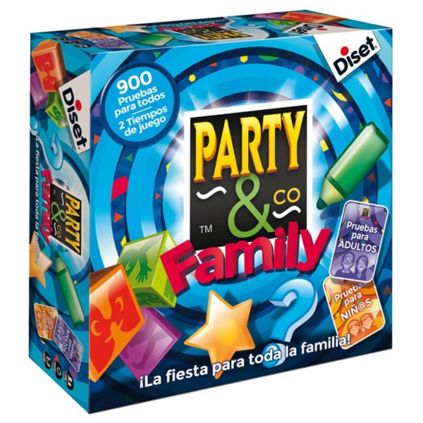 Lautapeli Party & Co Family Diset (ES)