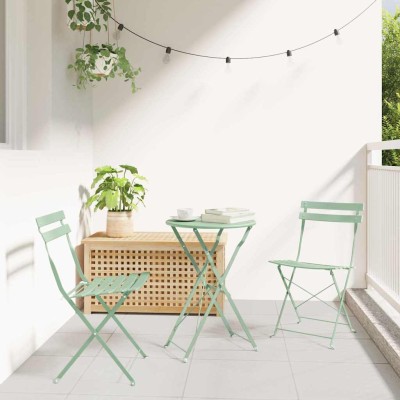 Folding bistro set 3 pcs...