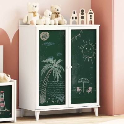 Cabinet with two doors and...