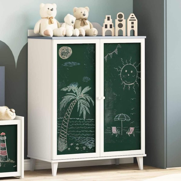Cabinet with two doors and chalk front ROROS