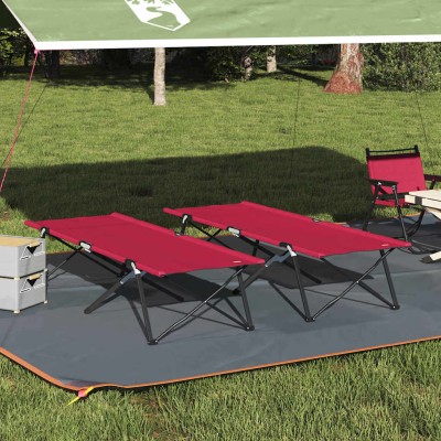 Folding Camping Bed 2 pcs...