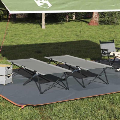 Folding Camping Bed 2 pcs...