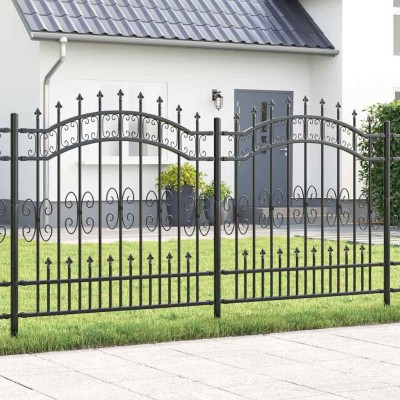 Garden fence KAMPEN Gray