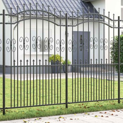 Garden fence KAMPEN Gray