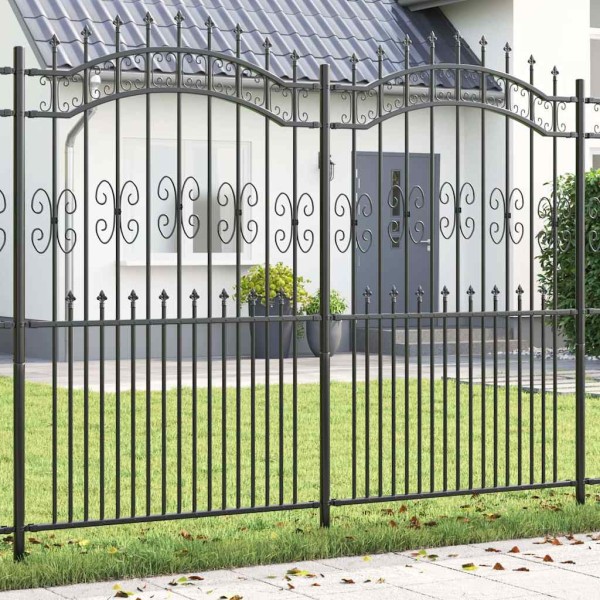 Garden fence KAMPEN Gray