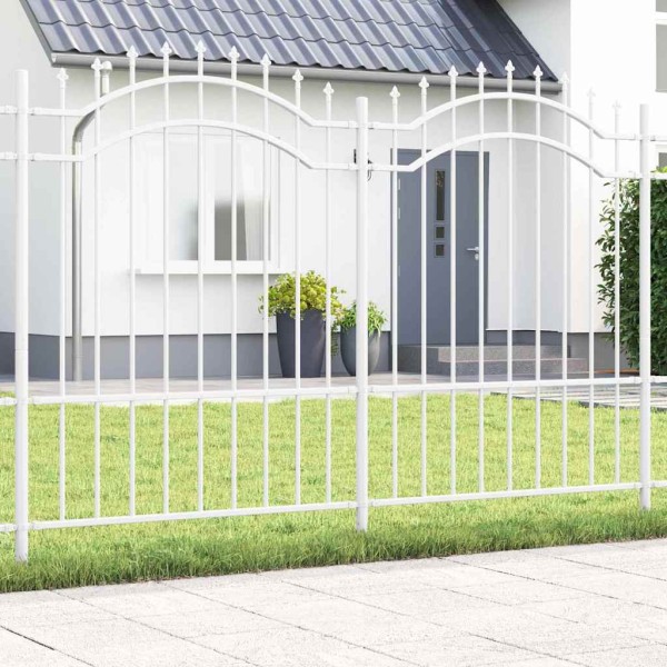 Garden fence Woerden White 240 x 190 cm