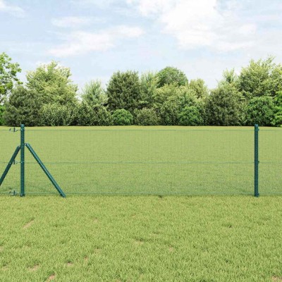 Welded wire fence Green
