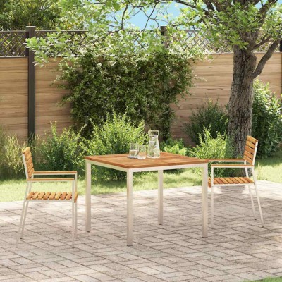 Garden Chair 2 pcs Natural...