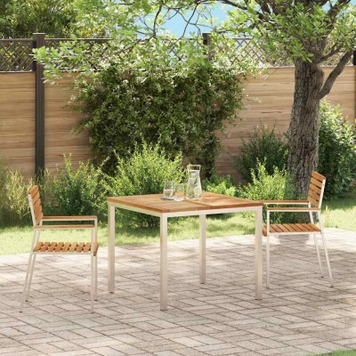 Garden Chair 2 pcs Natural...