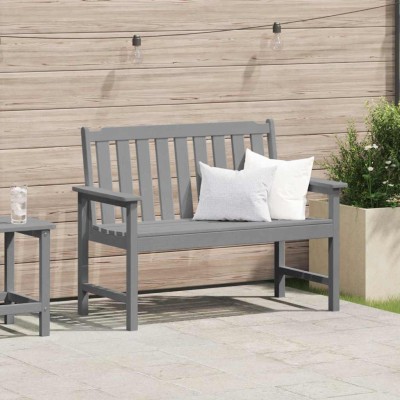Garden bench Light gray 120...